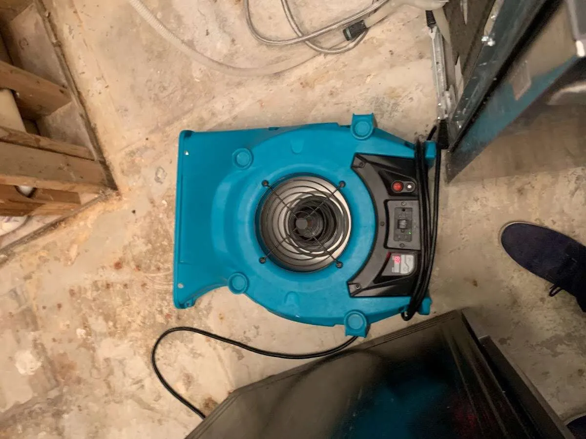 Air mover drying equipment for Mold Remediation & Removal in Swampscott
